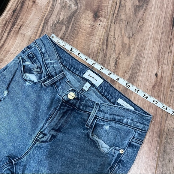 FRAME Le Garcon Jeans in Beldon Rips - Picture 11 of 14